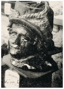 Jacques Cartier, bois sculpté de l'Abbé Fouré