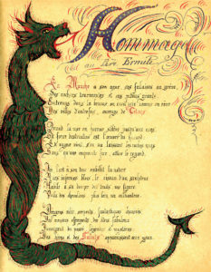 Comtesse du Faouedic, illustration du Livre d'or de l'Abbé Fouré